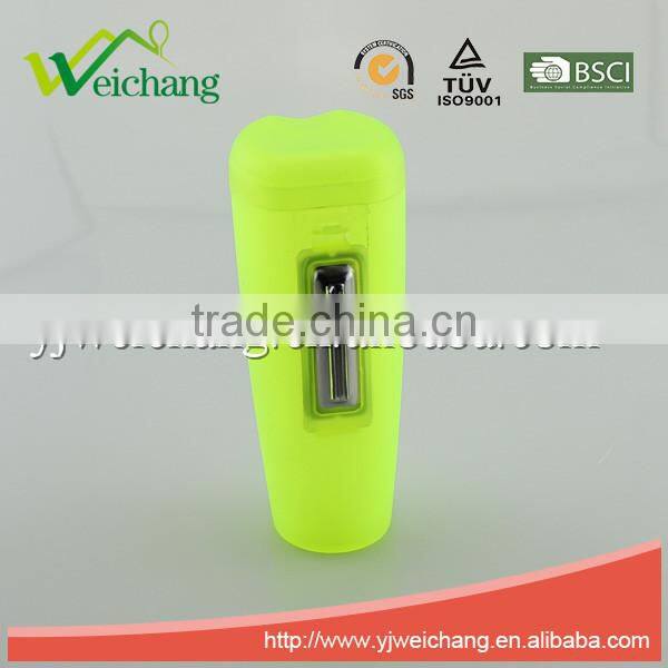 WCJ714 Hot sell 2 in 1 plastic grater vegetable kitchen graters stainless steel grater with plastic box