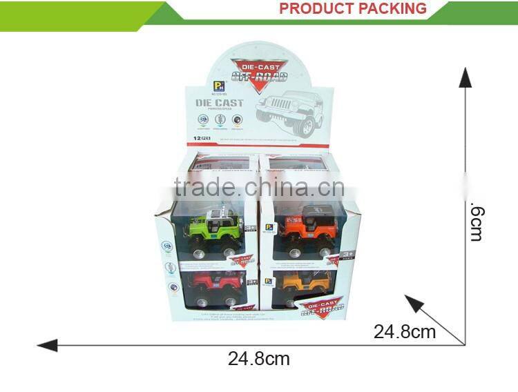 Top sale friction inertia metal toy classic car alloy wheels