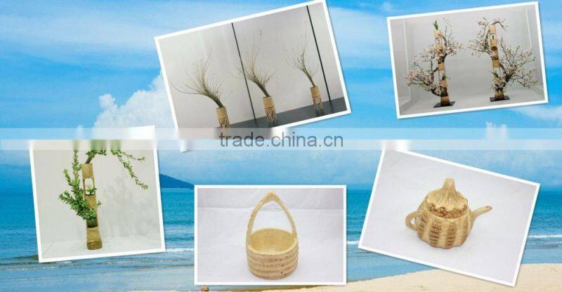 Artificial bamboo flower baskets for Holiday Decoration & Gift . factory direct supply