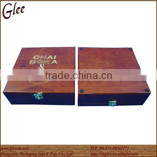 Small High Quality Coffee Tea packing Wooden Boxes