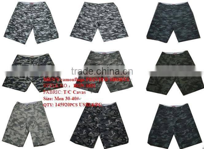 Stock of Men's Checked Short