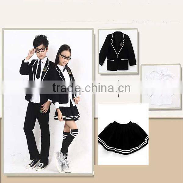 newest style All grades England primary school uniform designs patterns