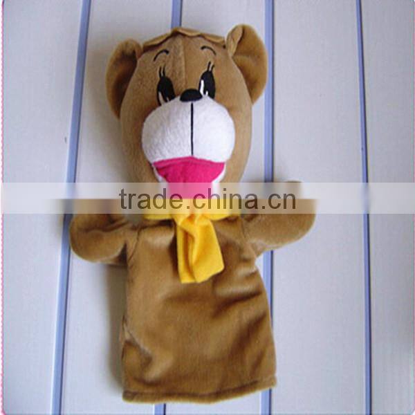 New design hot teddy hand puppets bear puppets bear hand toys