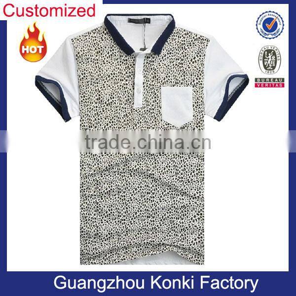 Wholesale color combination mens dri fit polo shirt