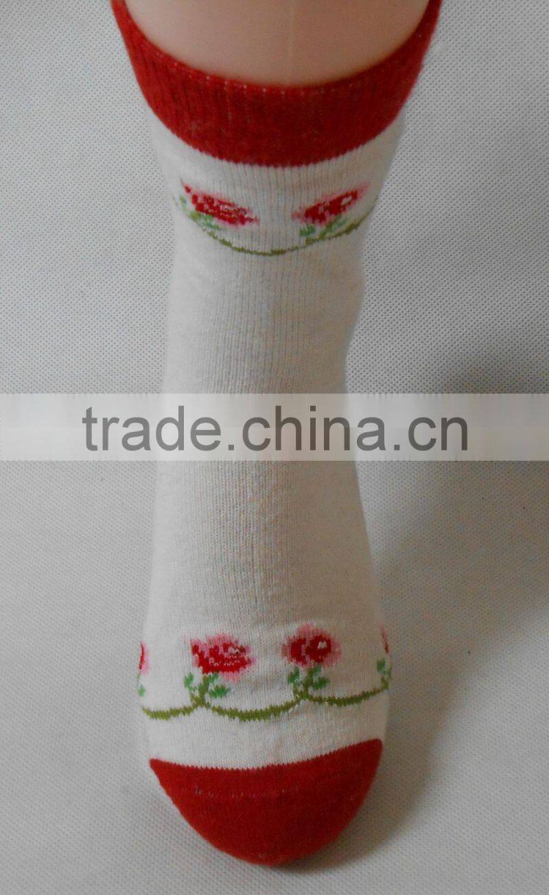 Hot Sale Women Rabbit Wool Thickening Socks Good Quality Lady Daily Socks