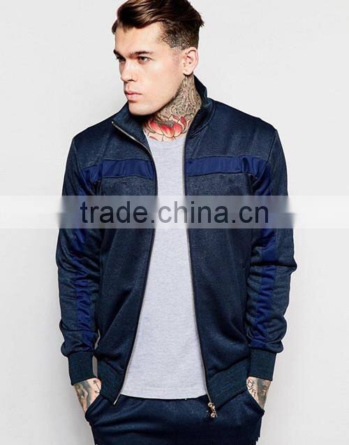 Men latest design fleece track jacket