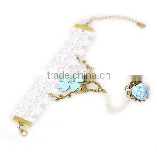 American export handcraft lace set jewelry bride dancing party bracelet set wholesale