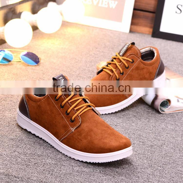 Cheap wholesale price summer breathable PU casual mens shoes