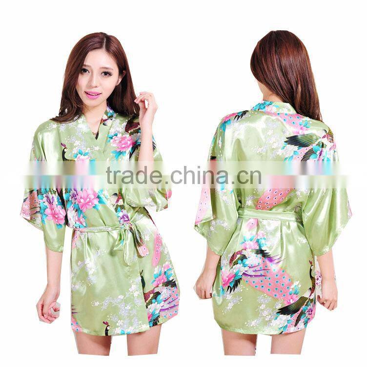 robe dubai bath robe Custom made japan kimono robe 0609038