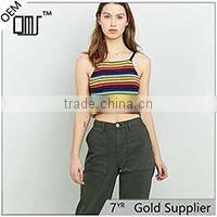 New technical top with slogan women's black racerback sports tank tops