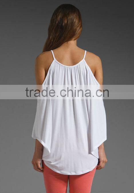 flutter sleeves tops