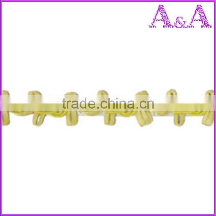 CB2696 Wholesale Candy Color Flower Designs Mesh Embroidery Lace Decoration Chemical Lace Trim for Dresses