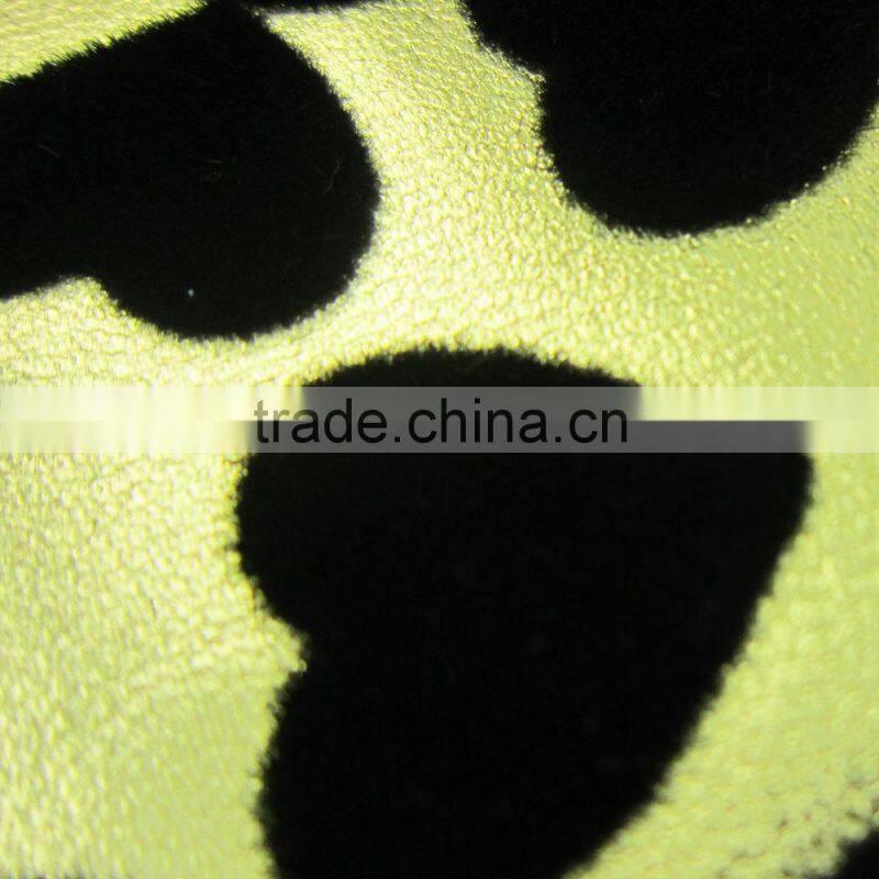 flock PU synthetic leather use for sofa