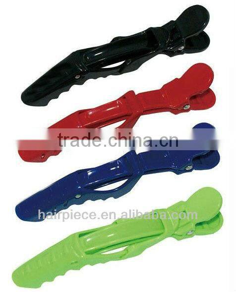 2013 most popular alligator hair clip,plastic clip,hair salon equipment
