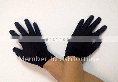 skiing raw silk gloves siden selma