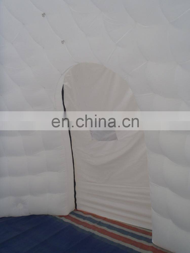 Sunway Factory Wholesale Inflatable Bubble Dome Tent Poolside Inflatable Cabana Tent
