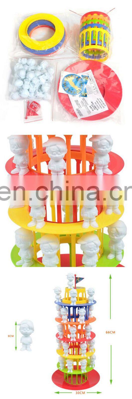 Good design popular leaning tower game building toys educational
