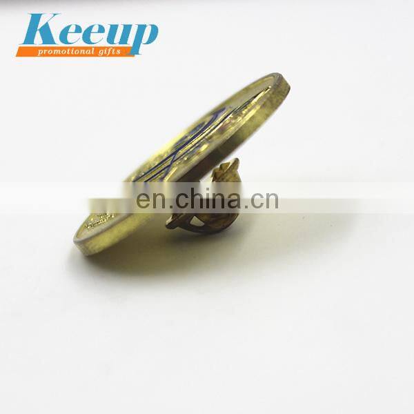 Hot Sales Wholesale Customized Round Die Cast Metal Badges