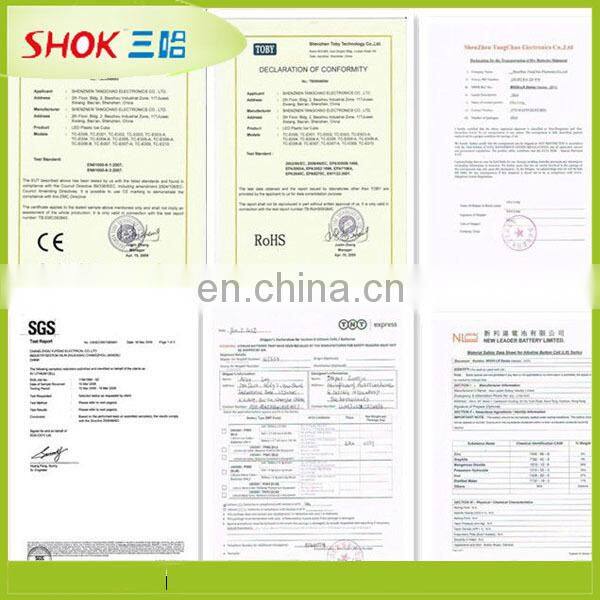 2015 Promotional plastic fashionable mini credit card light