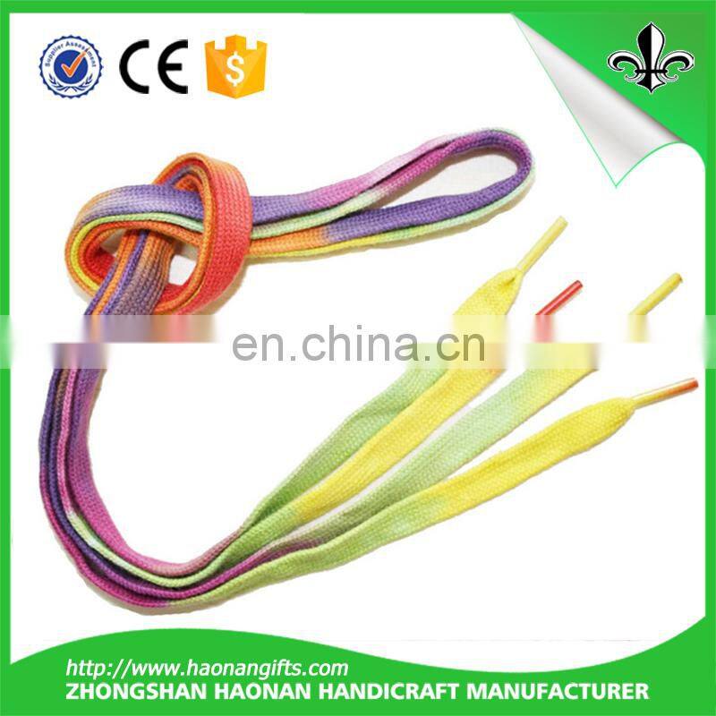 Custom Qeliable Quality Flat Shoelace with Durable in Use