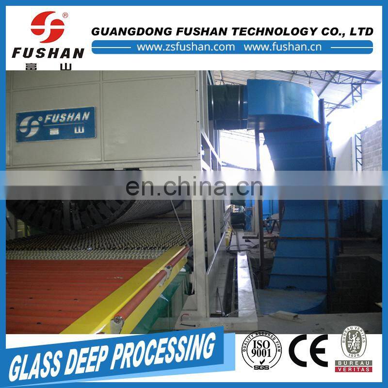 Low Price bent toughened glass machinery Fast Delivery
