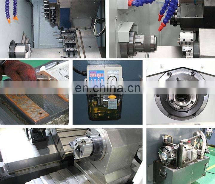 TCK46A factory price cnc milling lathe machine slant bed for sale