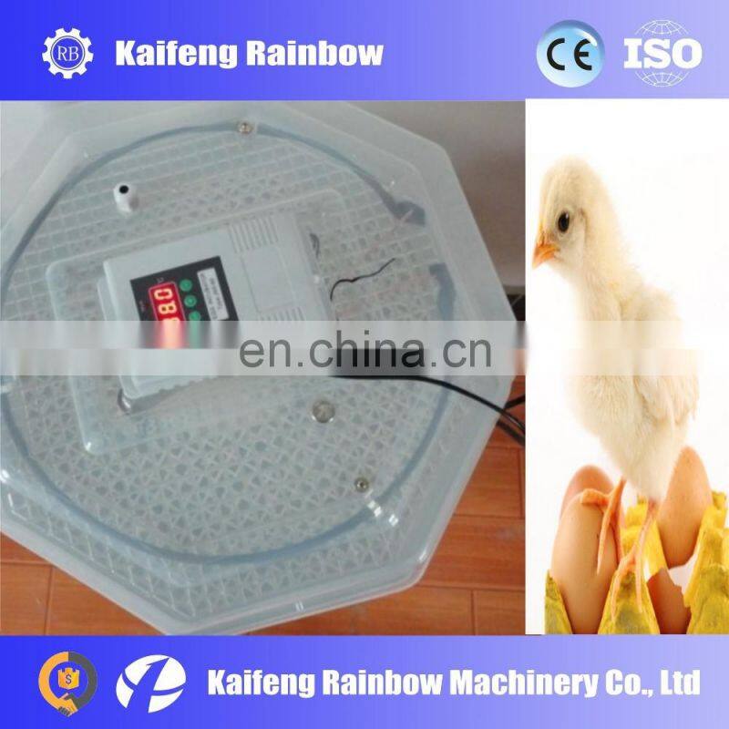 Manufacture Multifunctional portable incubator machine mini egg incubator 48pcs eggs hatching machine price