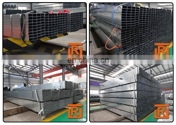 Steel galvanized weld square steel tubes for construction
