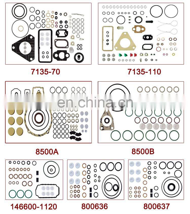 Outstanding Quality diesel engine common rail pumps repair gasket kit 800637