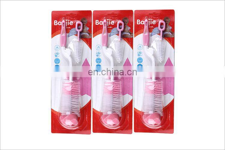 New Bottle Nipple Brush Set Wholesale Silicone Baby Bottle Cleaning Brush