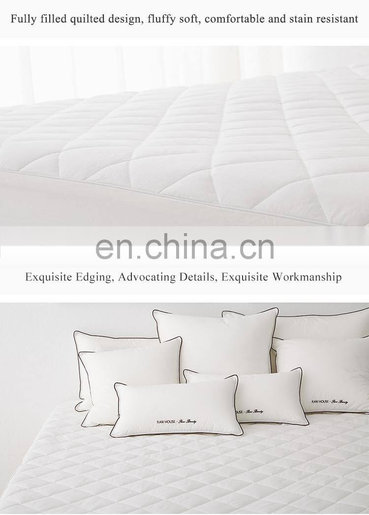 RAWHOUSE anti dust mite 100% cotton mattress protector