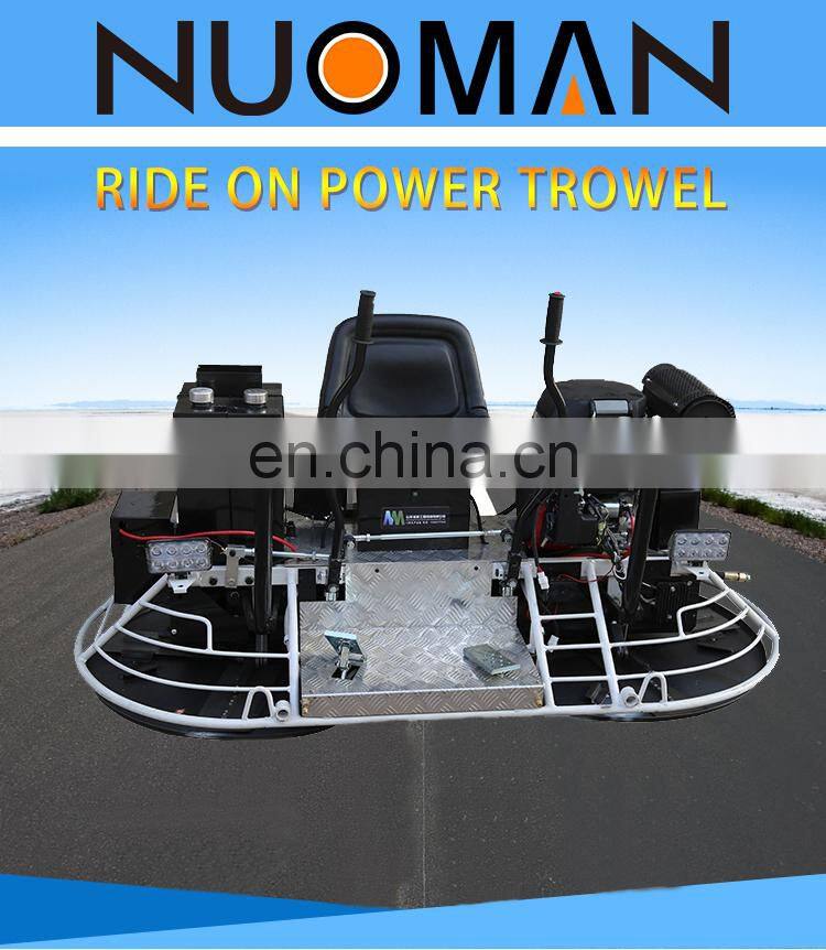 Price of cheaper gasoline parts ride on power trowel machine for sale