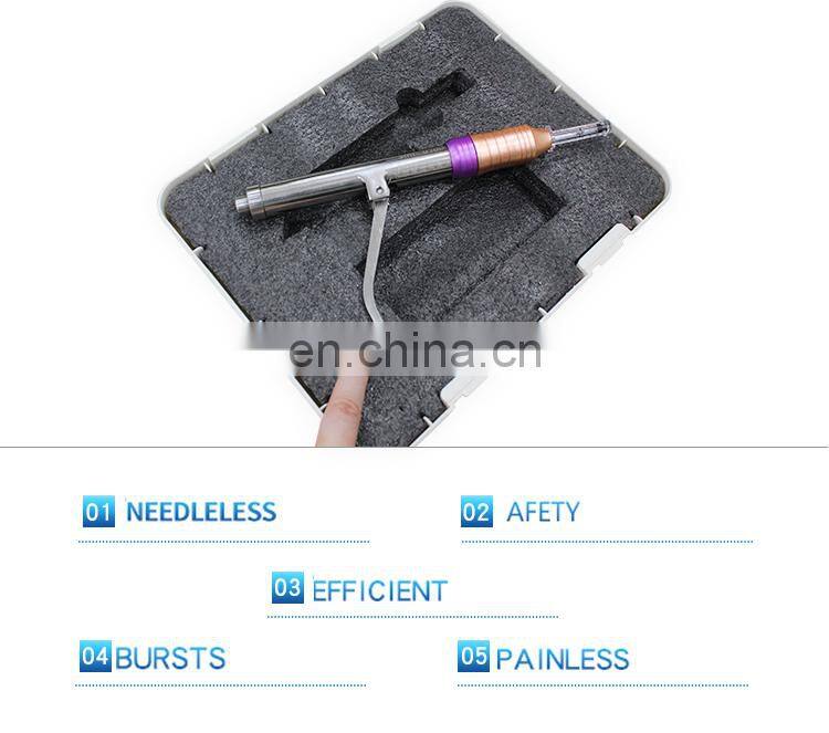 Painless High Pressure Hyaluronic Acid Injector Mesotherapy Gun