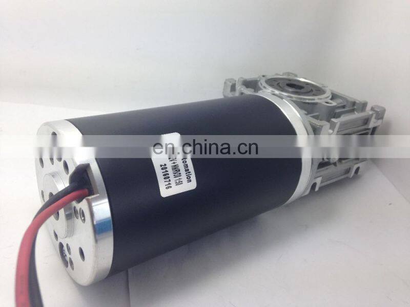 high quality Electric Dc Worm Gear Motors in 12v 24v 48v, with worm bearbox NMRV030, NMRV040