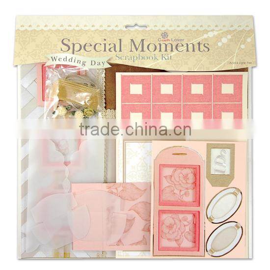 DIY Craft Set Special Moments Marriage Wedding Scrapbook Kit