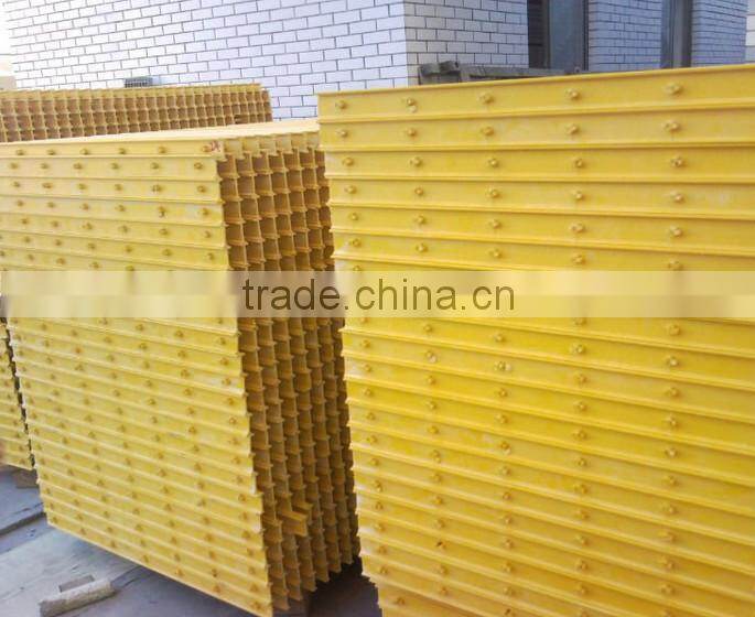 FRP grating/ pultruded grating/ fiberglass I beam conection grille