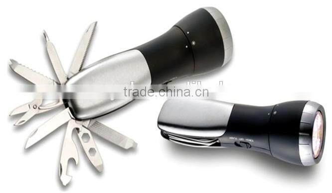HOT Multi emergency led torch flashlight with tools