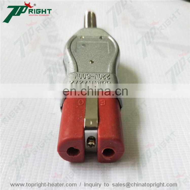 Male and female Type K plug