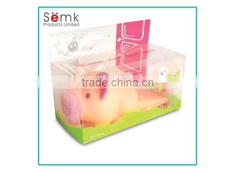 Wholesale Christmas gifts animal pig shape decorative door draft stopper