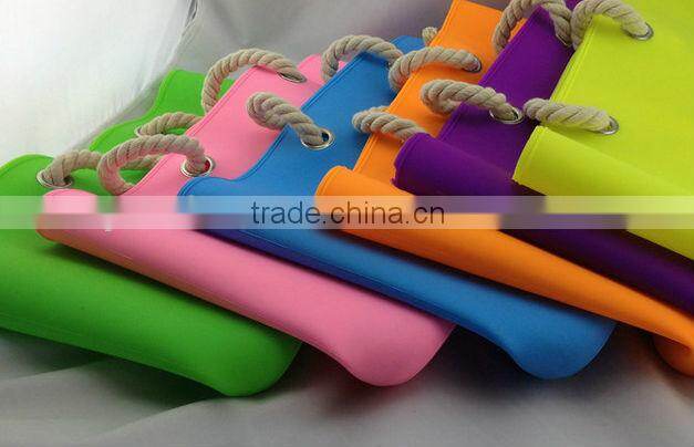 2013 trendy Silicone bag,ladies' summer silicone beach bag