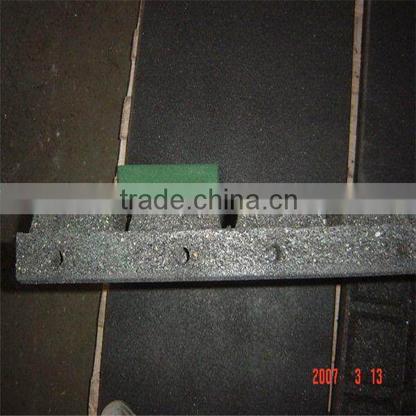 Square Rubber Tile/pin-connecting rubber floor