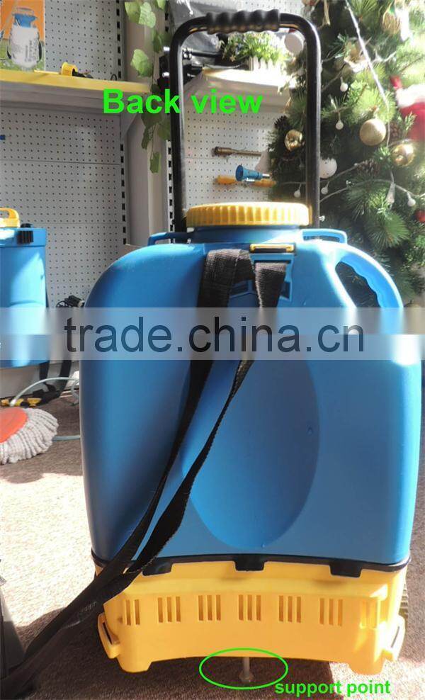 (73915) 16l electric portable wheel easy-taken 12v power mobile water jet power car washers