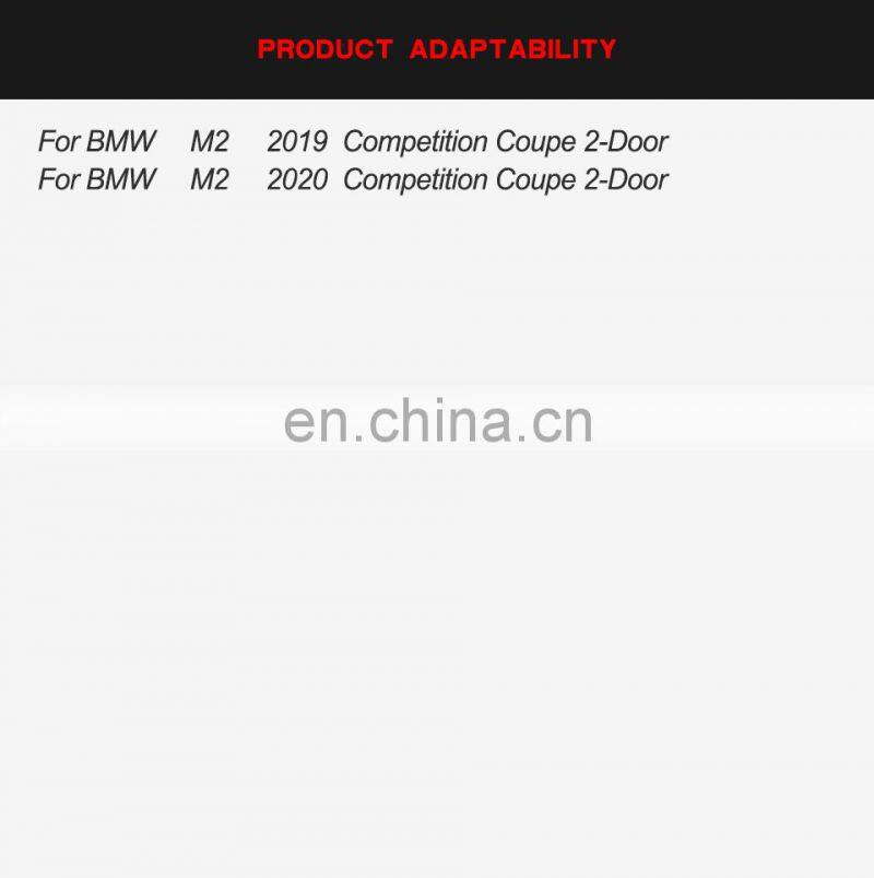 Popular selling carbon fiber front lip for 2018-2020 BMW M2C