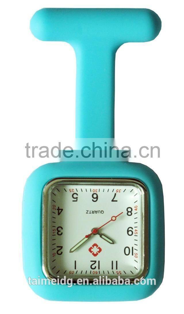 China factory square nurse watch