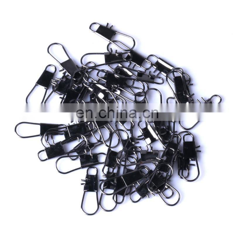 50pcs/bag Metal pin Lure fishing Buckle Tackle Accessories B Type Fishing pin