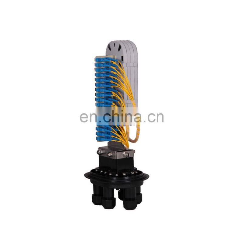 MT-1556 mechanical sealing type fiber optical cable foc joint closure 96f with adaptor panel