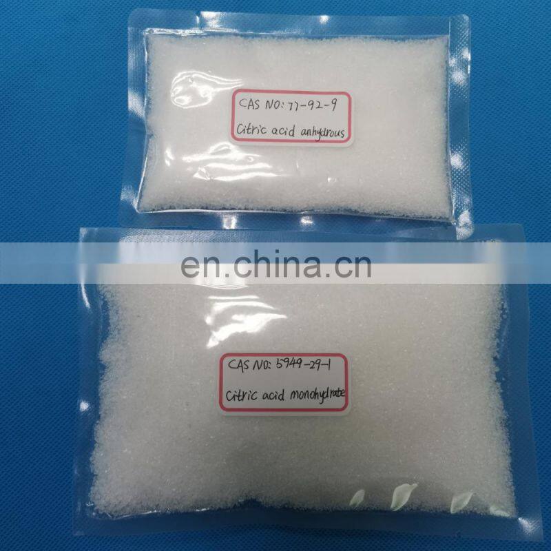 cas no 77-92-9 food grade acidity regulators Citric acid
