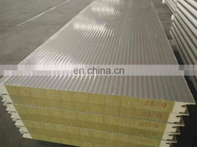 Types Thermal Insulation Color Prepainted Steel Foam Sandwich Panel