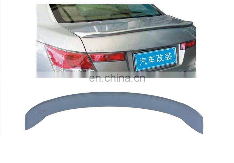 Auto ABS Rear Ducktail Car ABS Rear Trunk Spoiler For Accord