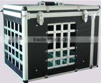 Pet carrier /pet cage /aluminum pet case with lock and strong handle
